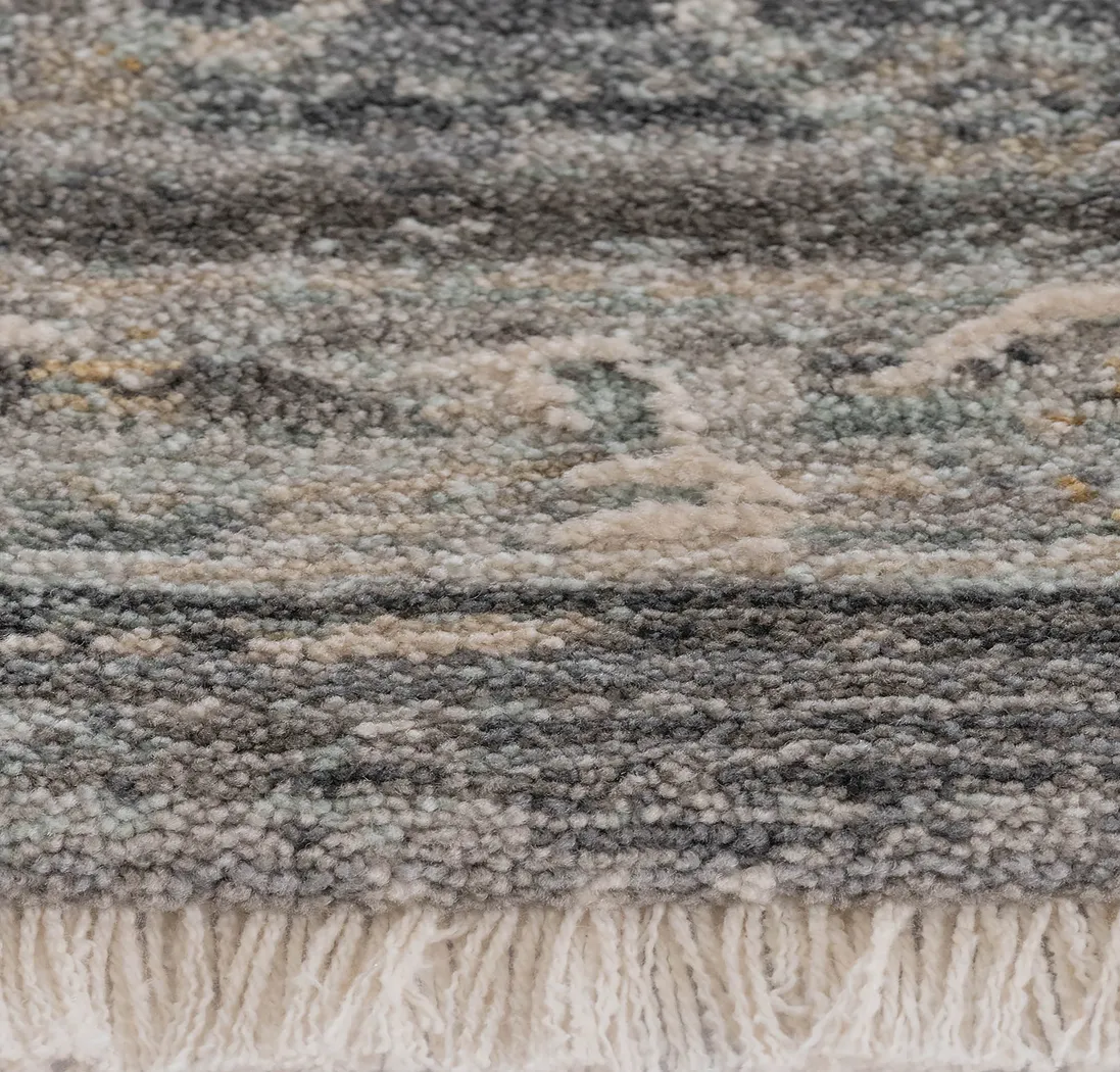 Lashrane Blue 5'3 x 7'10 Rug - Thumbnail - Image 3
