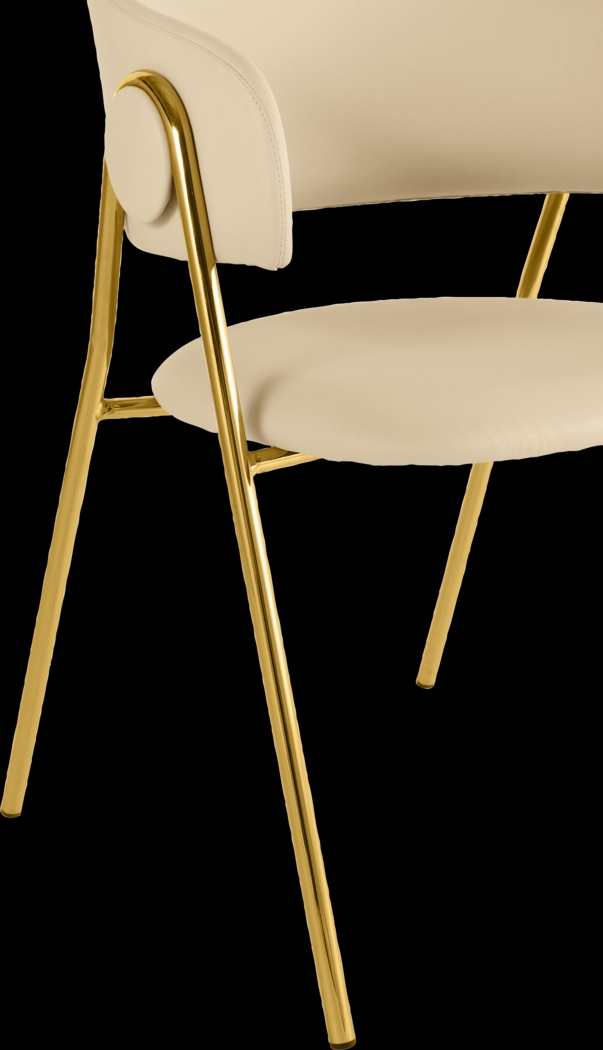 Lasiandra Beige Dining Chair, Set of 2 - Thumbnail - Image 3