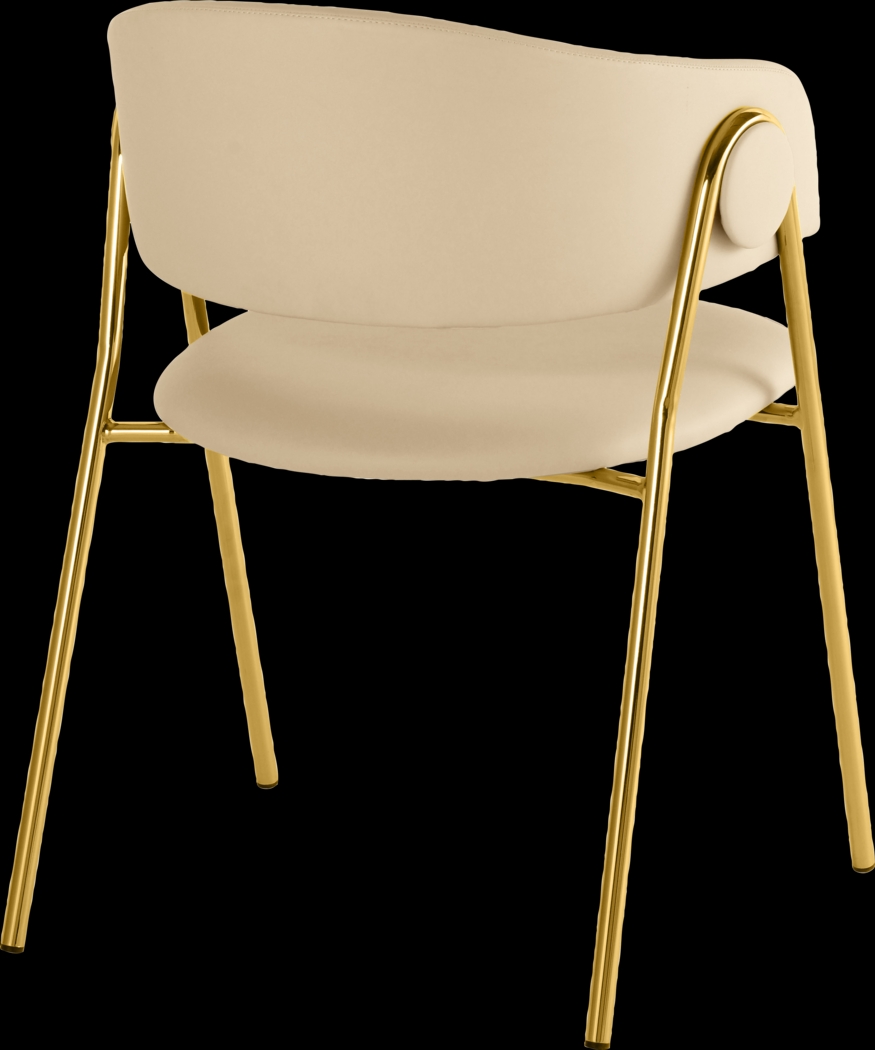 Lasiandra Beige Dining Chair, Set of 2 - Thumbnail - Image 4