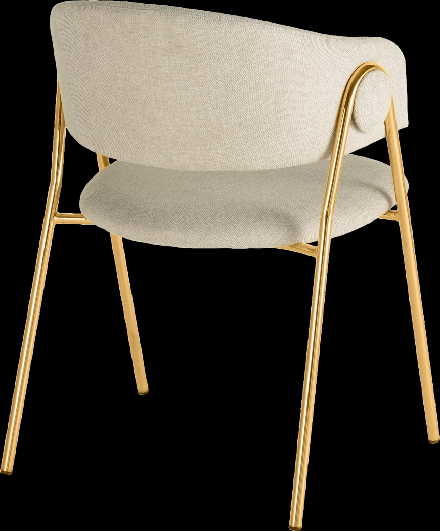 Lasiandra Cream Dining Chair, Set of 2 - Thumbnail - Image 4