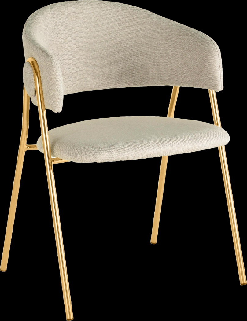 Lasiandra Cream Dining Chair, Set of 2 - Thumbnail - Image 5