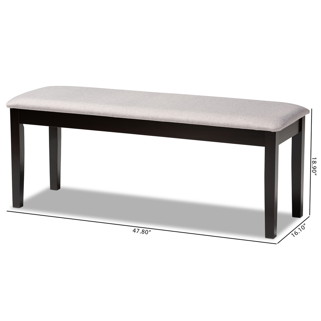 Lasic Dark Brown Bench - Thumbnail - Image 7