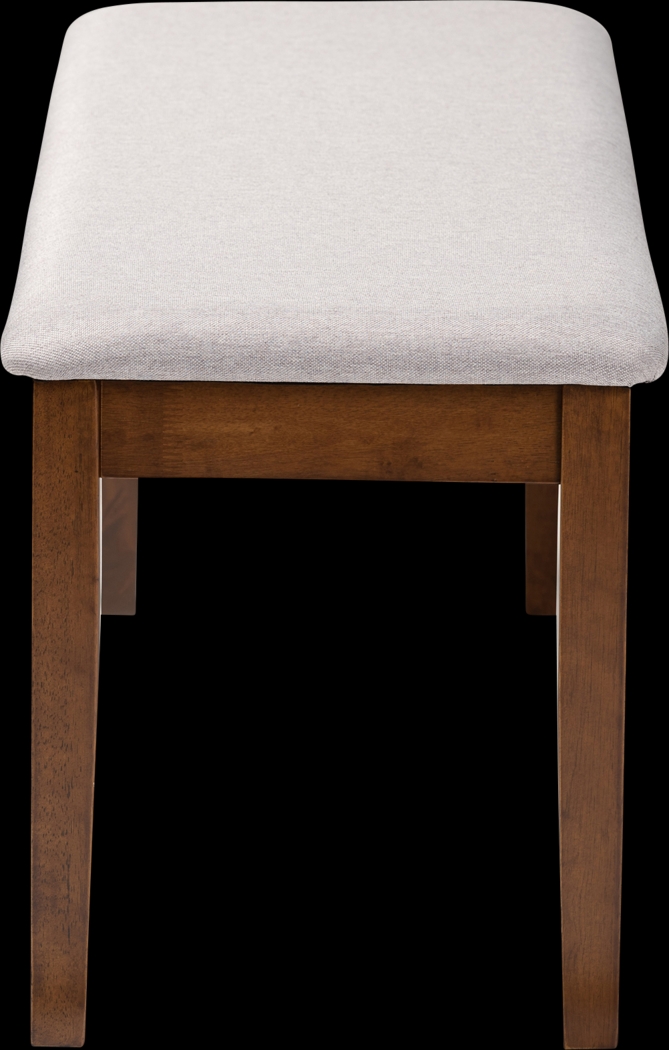 Lasic Walnut Bench - Thumbnail - Image 3