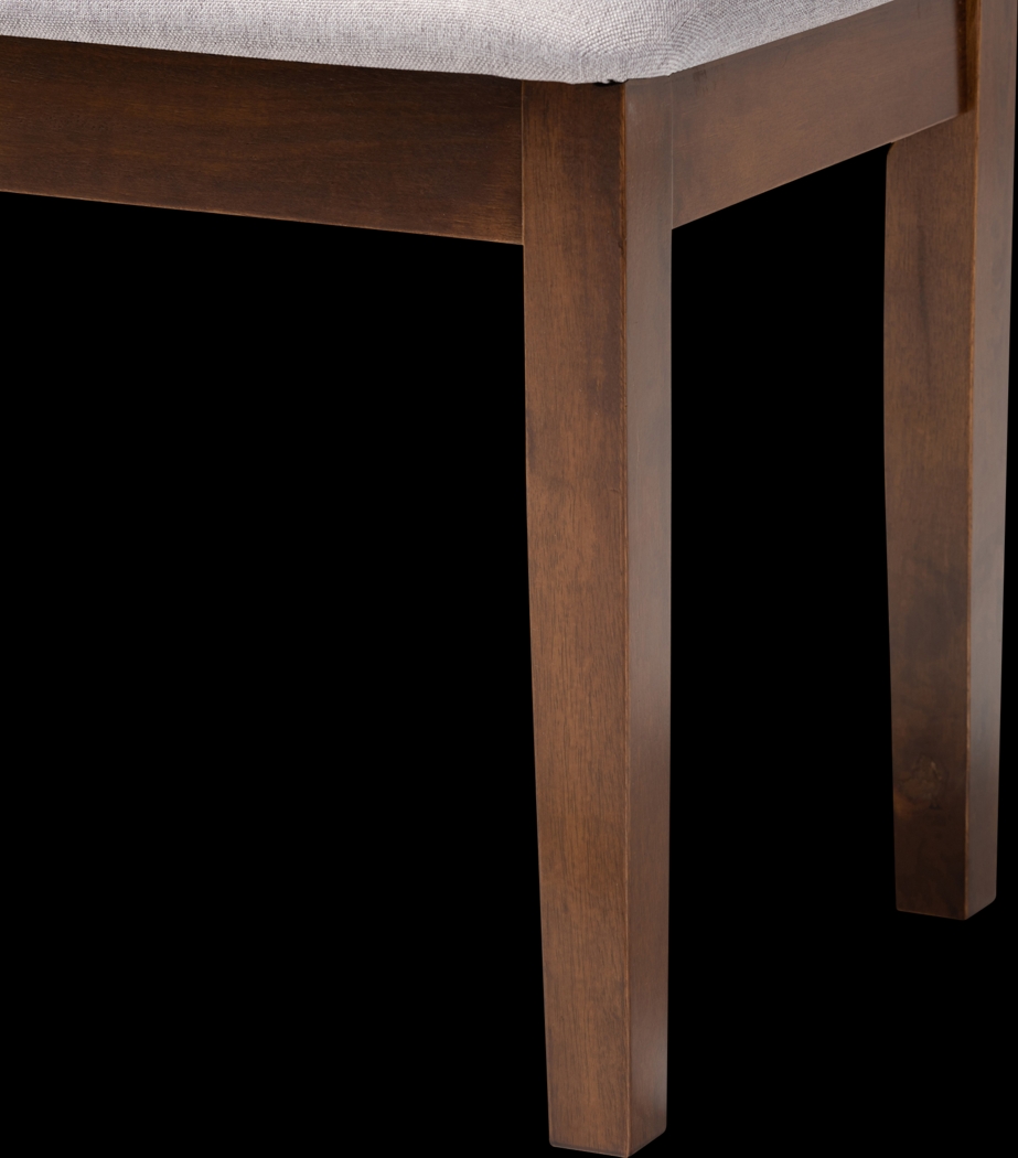 Lasic Walnut Bench - Thumbnail - Image 4