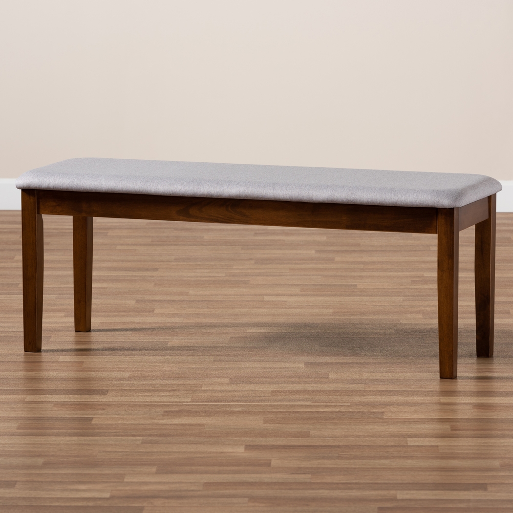 Lasic Walnut Bench - Thumbnail - Image 6