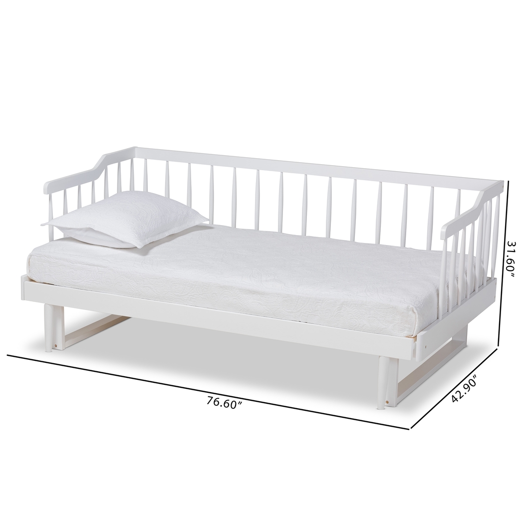 Lassen Lane White Daybed - Thumbnail - Image 11