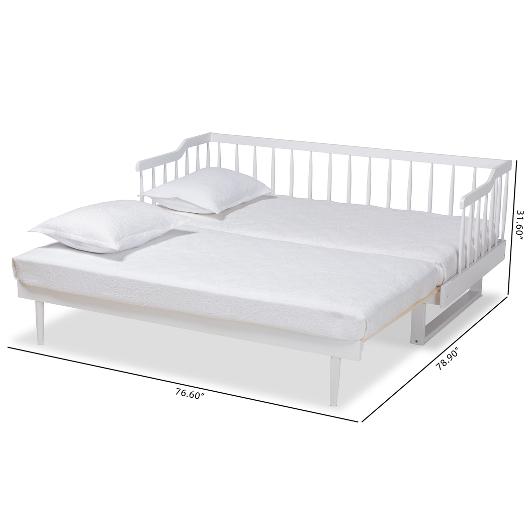 Lassen Lane White Daybed - Thumbnail - Image 12