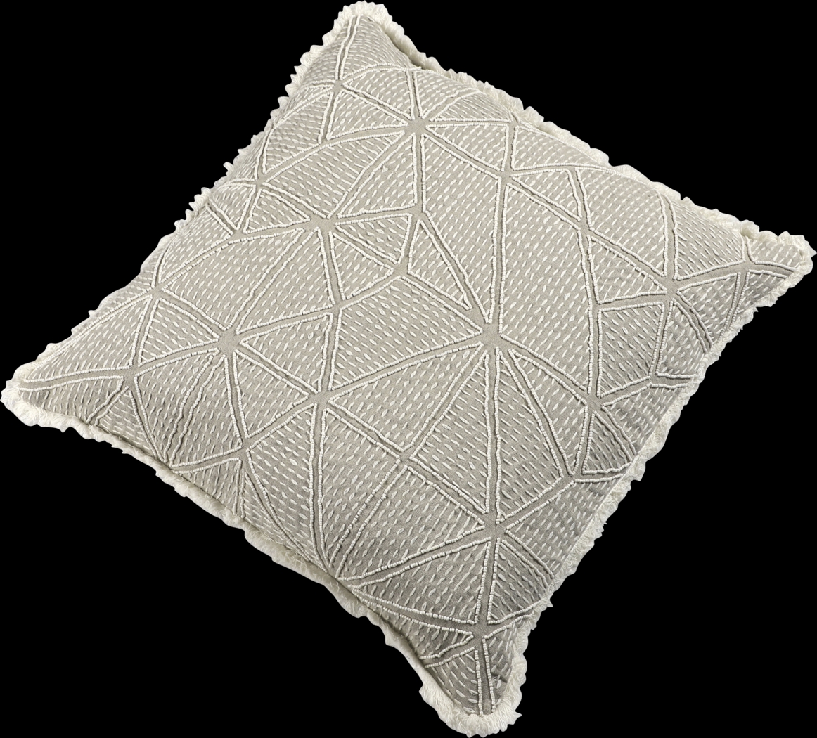 Lassree Ivory Accent Pillow - Thumbnail - Image 3