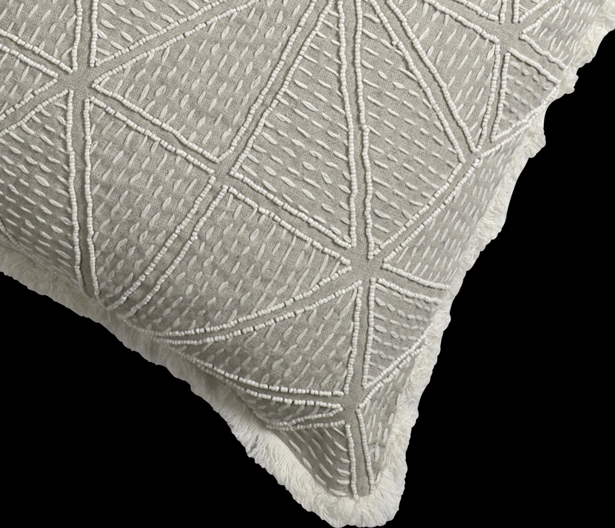 Lassree Ivory Accent Pillow - Thumbnail - Image 8
