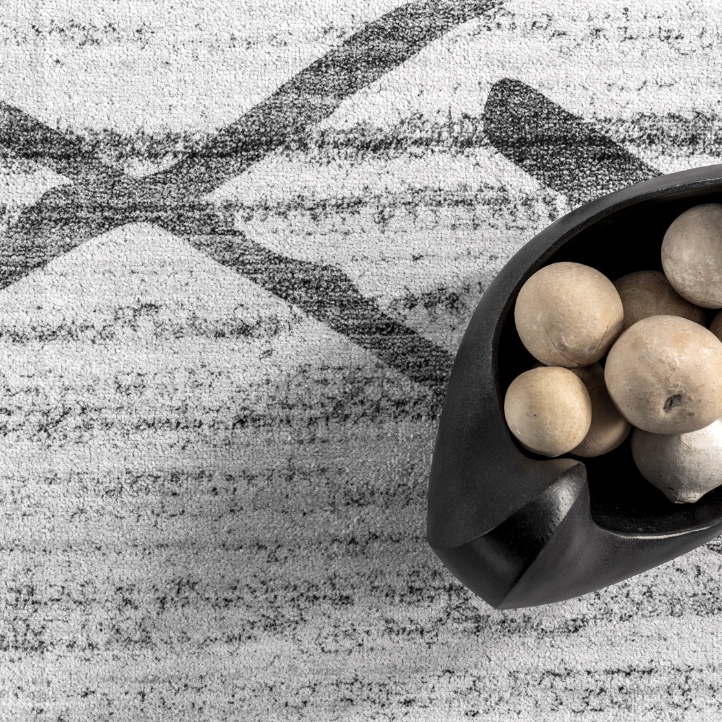 Lastur Light Gray 8' x 10' Rug - Thumbnail - Image 6