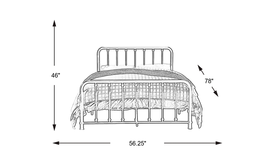 Dimension Image. Please refer to the Dimension Tab on this page for dimension details.