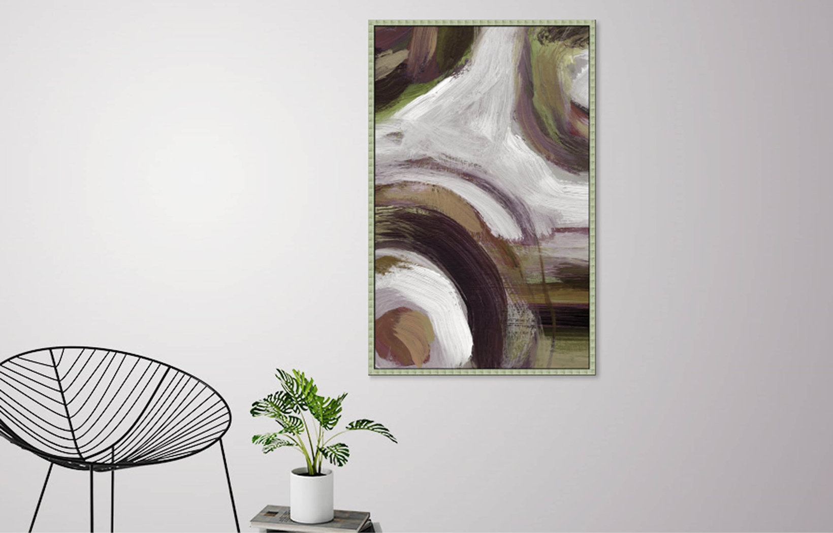 Laswell II Olive Artwork - Thumbnail - Image 2