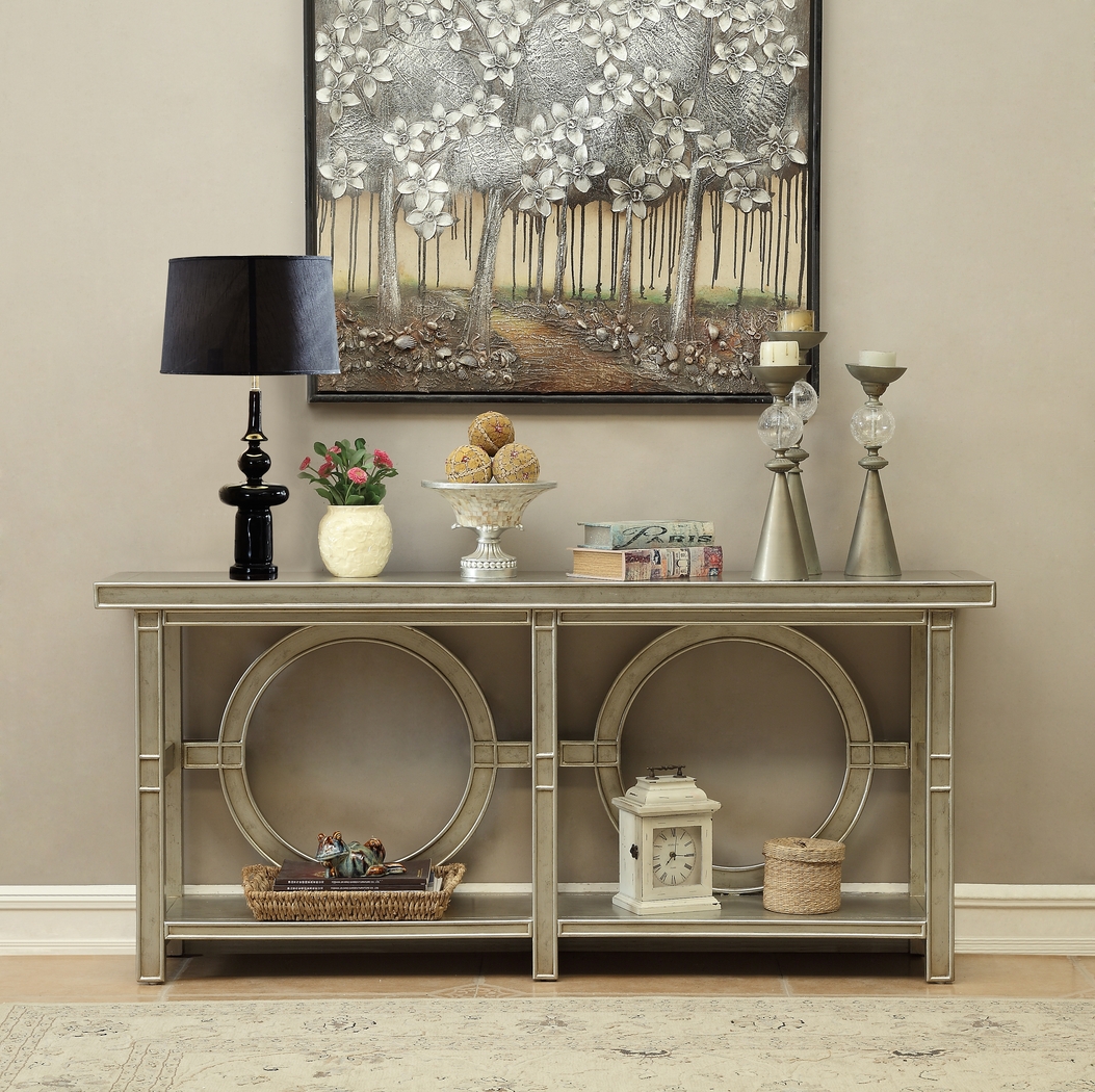 Latchington Beige Sofa Table - Thumbnail - Image 5