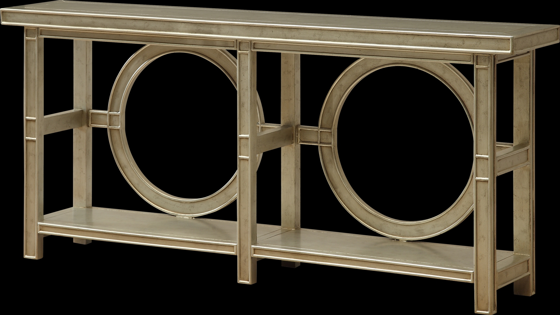 Latchington Beige Sofa Table - Thumbnail - Image 1