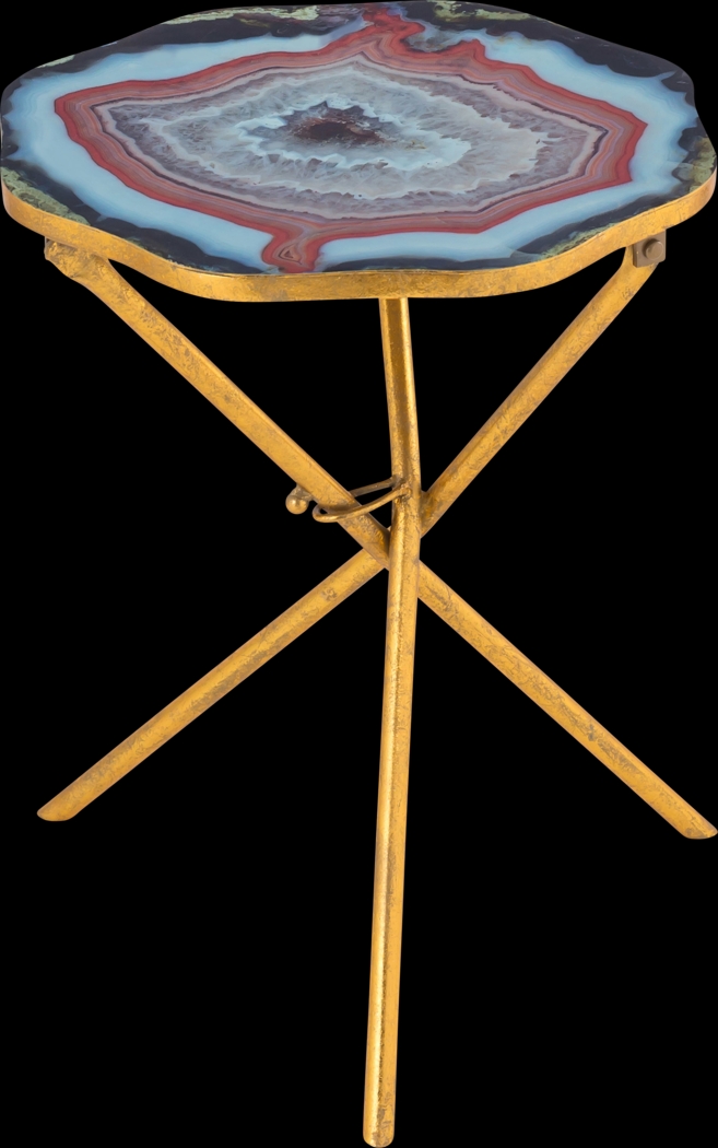 Lateran Blue Accent Table - Thumbnail - Image 1