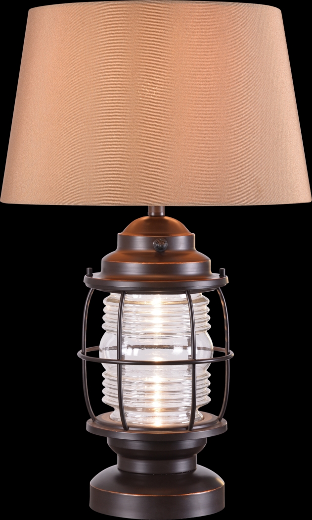 Latika Brown Outdoor Table Lamp - Thumbnail - Image 1