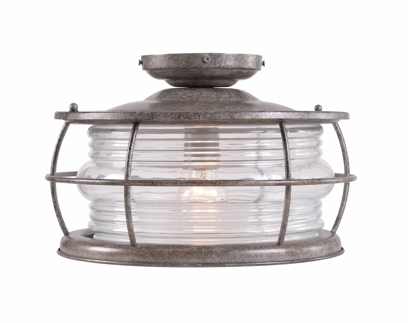 Latika Gray Outdoor Chandelier - Thumbnail - Image 2