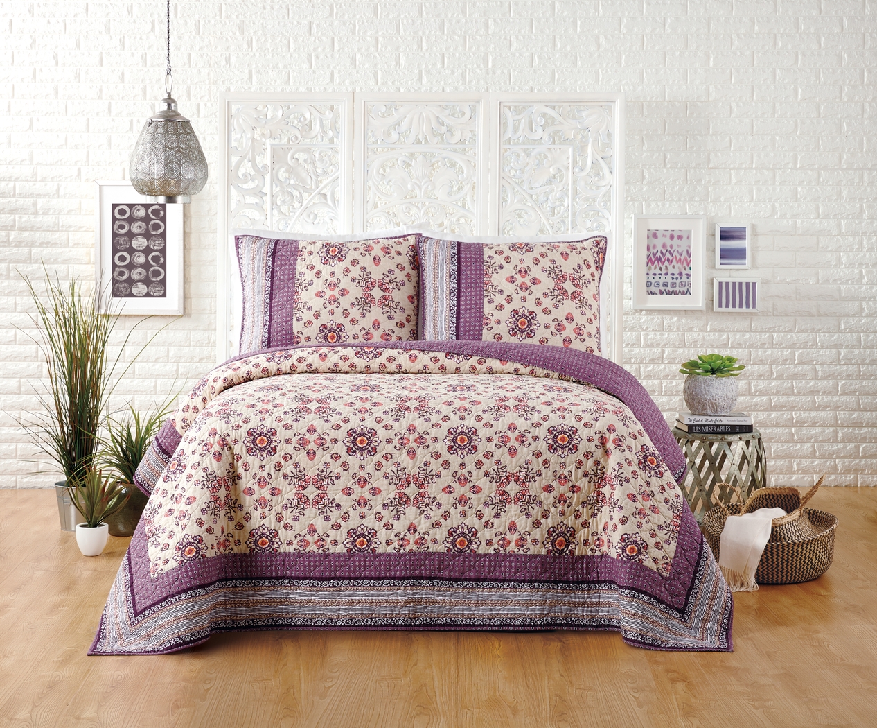 Latoria Purple King Quilt - Thumbnail - Image 1