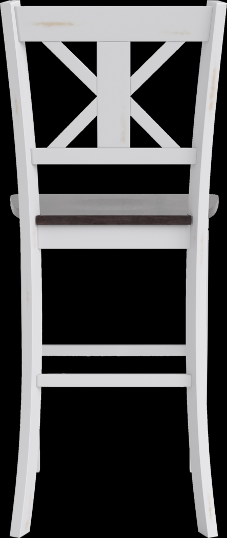 Latourette White Barstool, Set of 2 - Thumbnail - Image 6