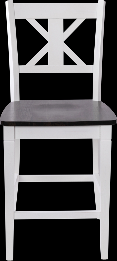 Latourette White Counter Height Stool, Set of 2 - Thumbnail - Image 7