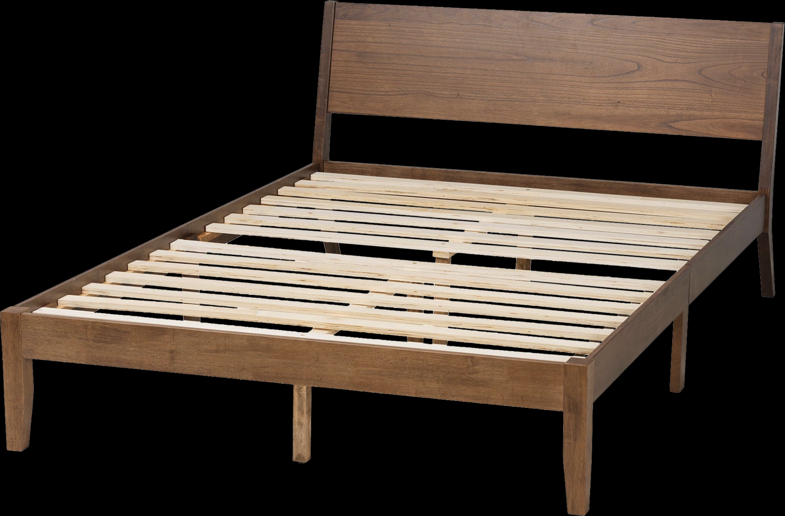 Lattasburg Brown King Platform Bed - Thumbnail - Image 5
