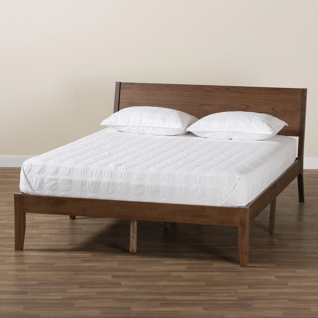 Lattasburg Brown Queen Platform Bed - Thumbnail - Image 3