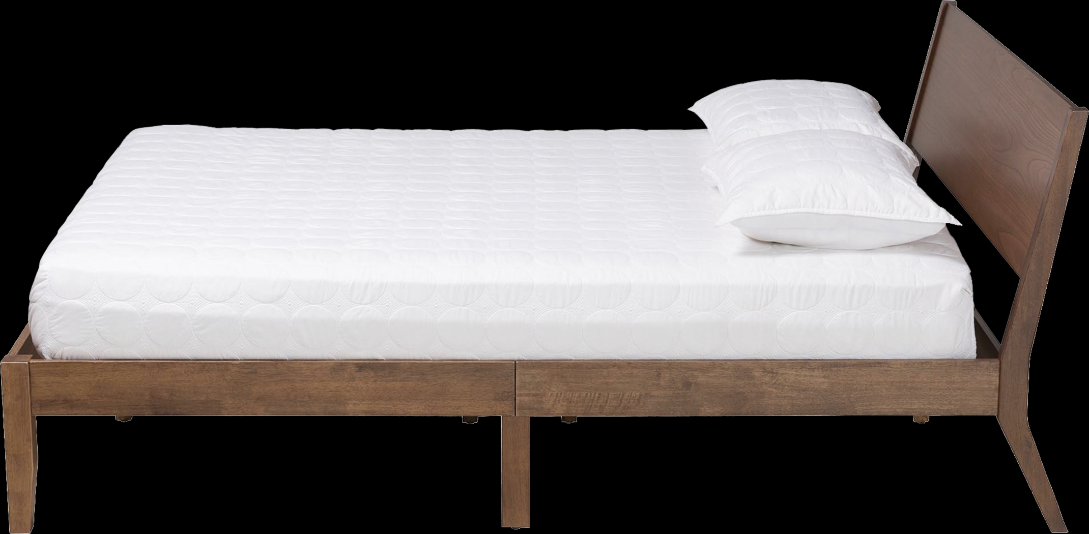 Lattasburg Brown Queen Platform Bed - Thumbnail - Image 4