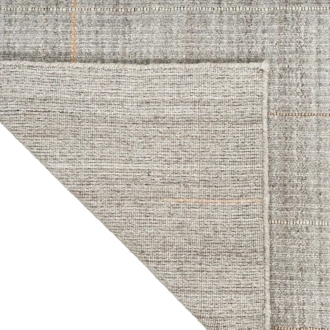 Lattice Mist Gray 5'3 x 7'3 Rug - Thumbnail - Image 4