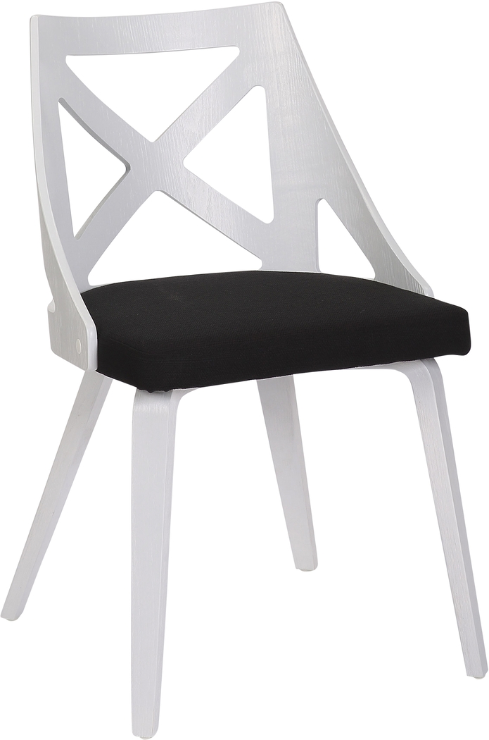 Lauber I Black Side Chair Set of 2 - Thumbnail - Image 2