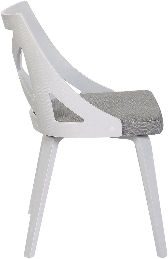 Lauber I Gray Side Chair Set of 2 - Thumbnail - Image 3