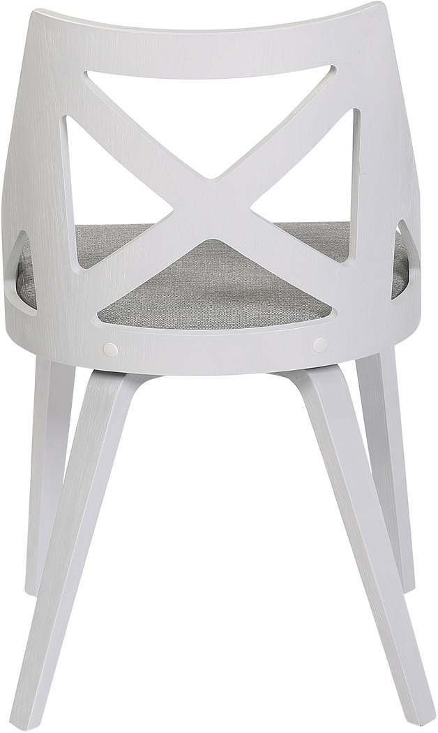 Lauber I Gray Side Chair Set of 2 - Thumbnail - Image 5