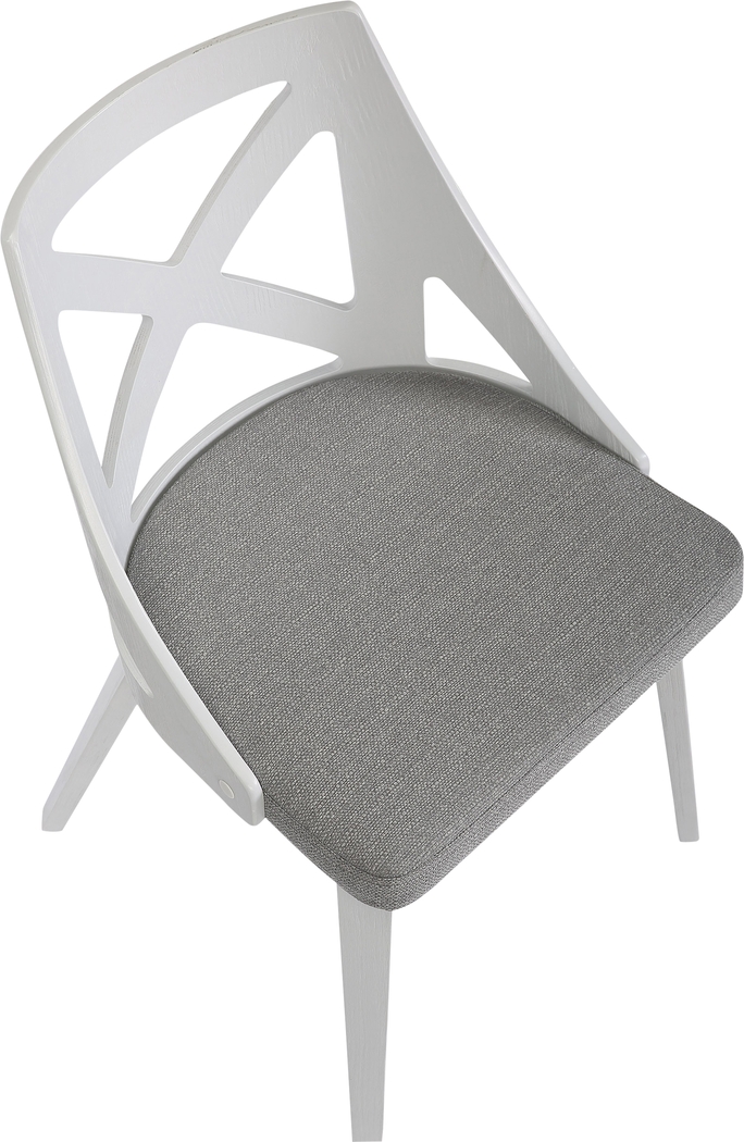 Lauber I Gray Side Chair Set of 2 - Thumbnail - Image 7