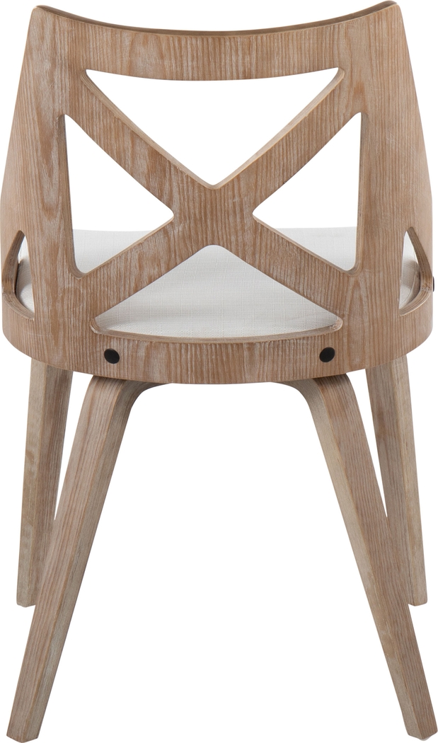 Lauber II Cream Side Chair Set of 2 - Thumbnail - Image 5