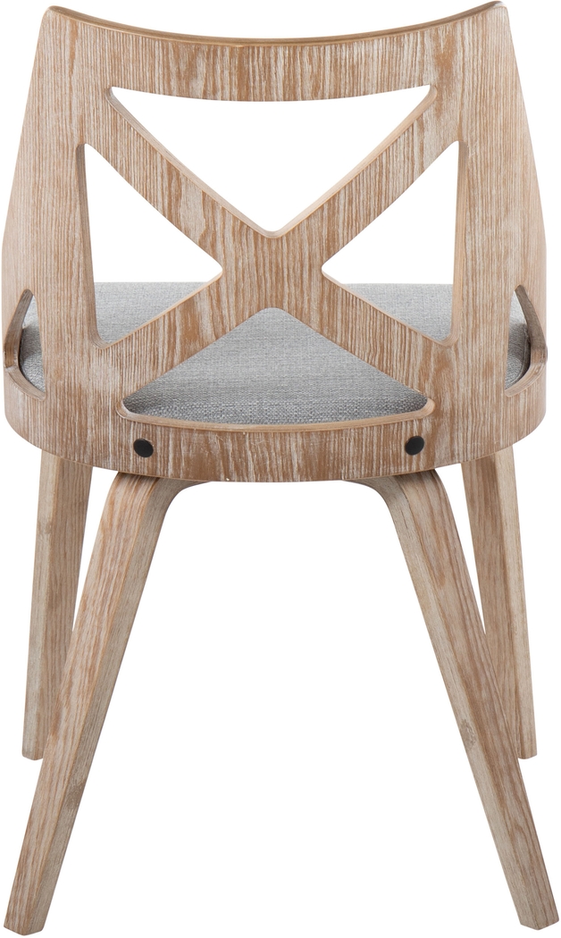 Lauber II Gray Side Chair Set of 2 - Thumbnail - Image 5