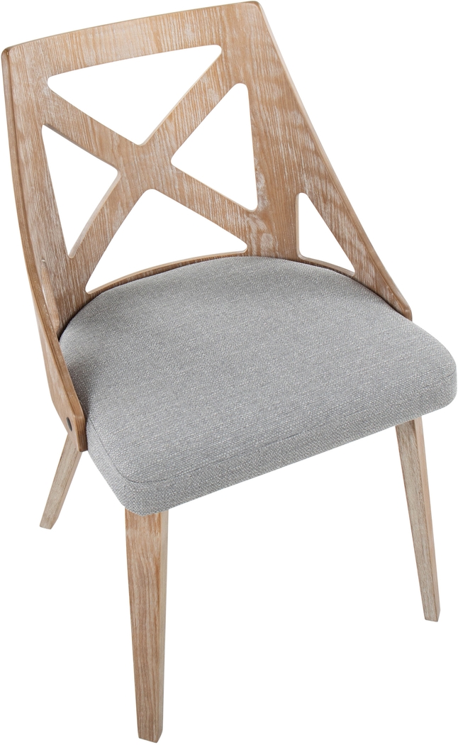 Lauber II Gray Side Chair Set of 2 - Thumbnail - Image 7