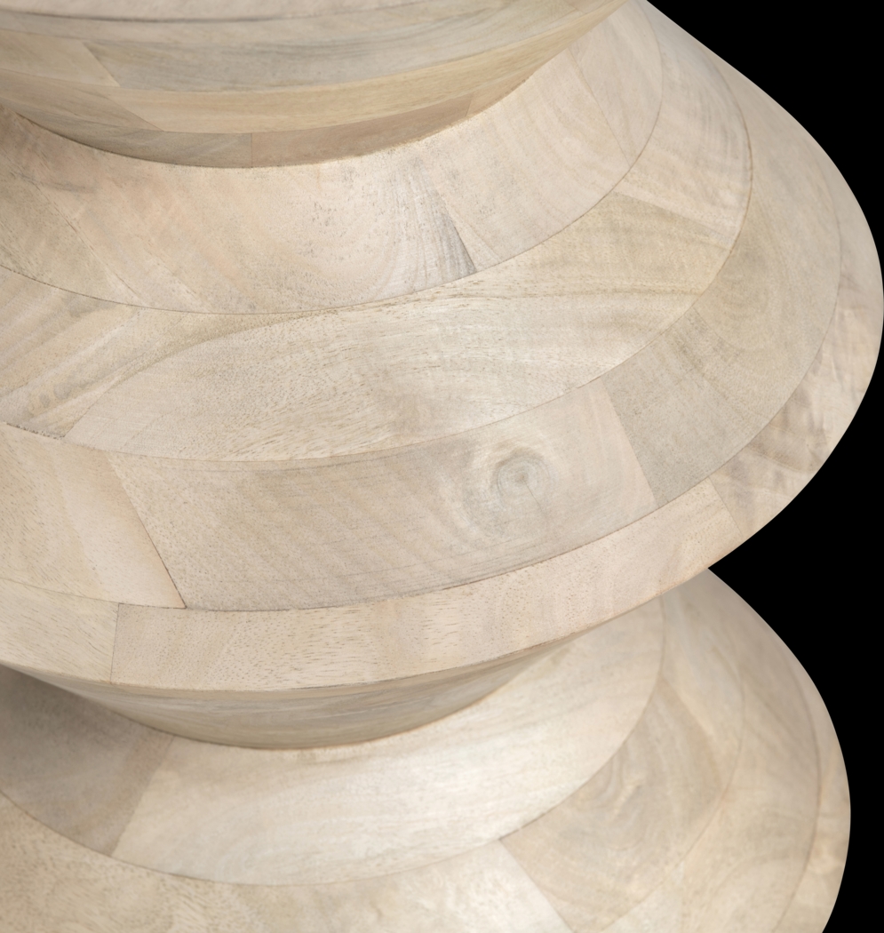 Lauhala Beige Accent Table - Thumbnail - Image 3