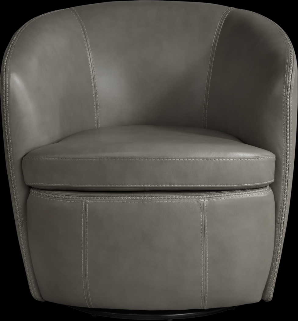 Laumont Gray Swivel Chair - Thumbnail - Image 2