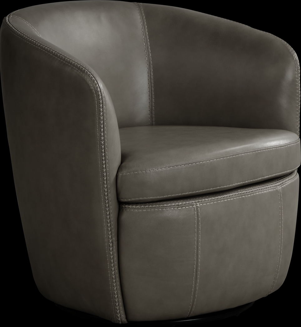 Laumont Gray Swivel Chair - Thumbnail - Image 1