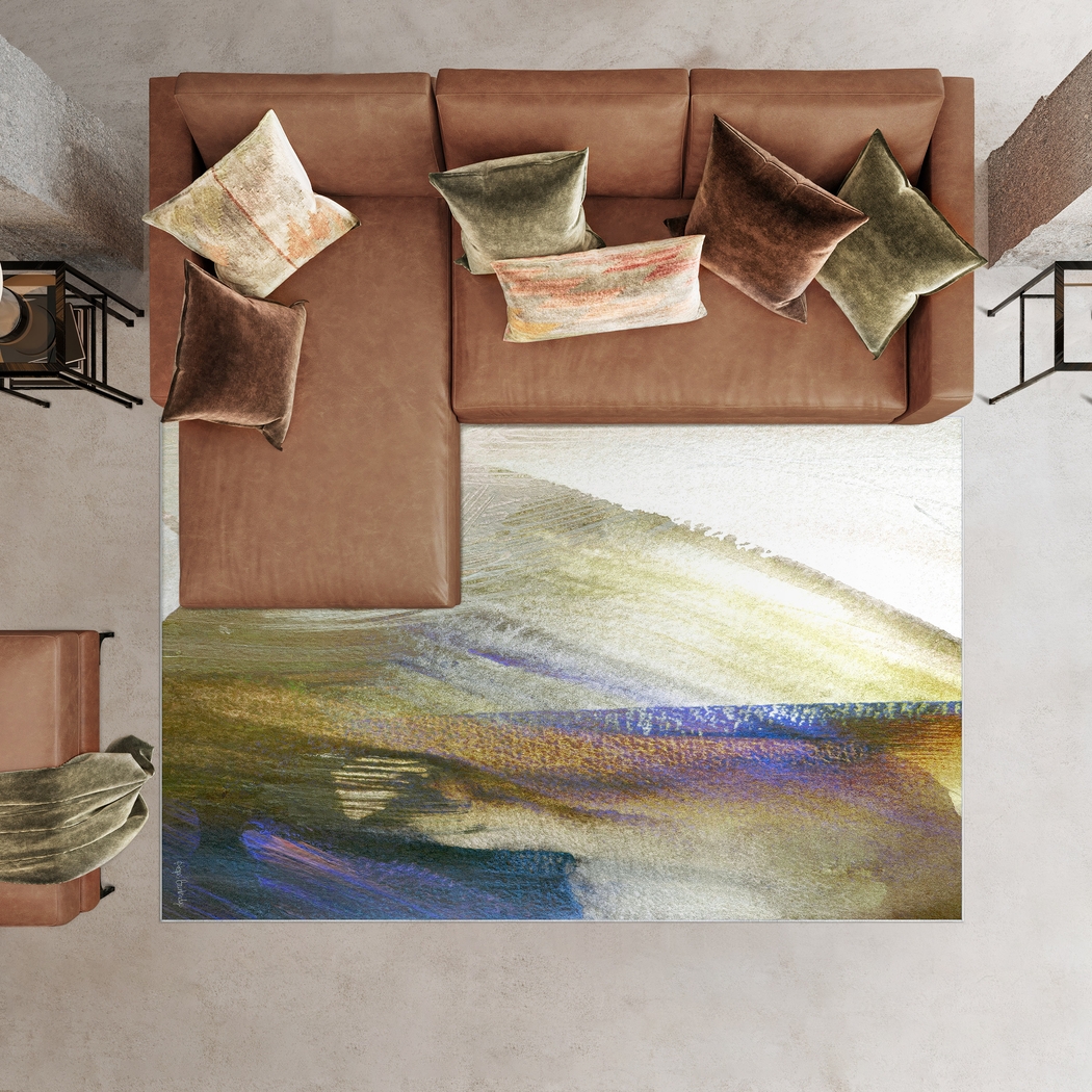 Launay Multi 7'7 x 10'5 Rug - Thumbnail - Image 2