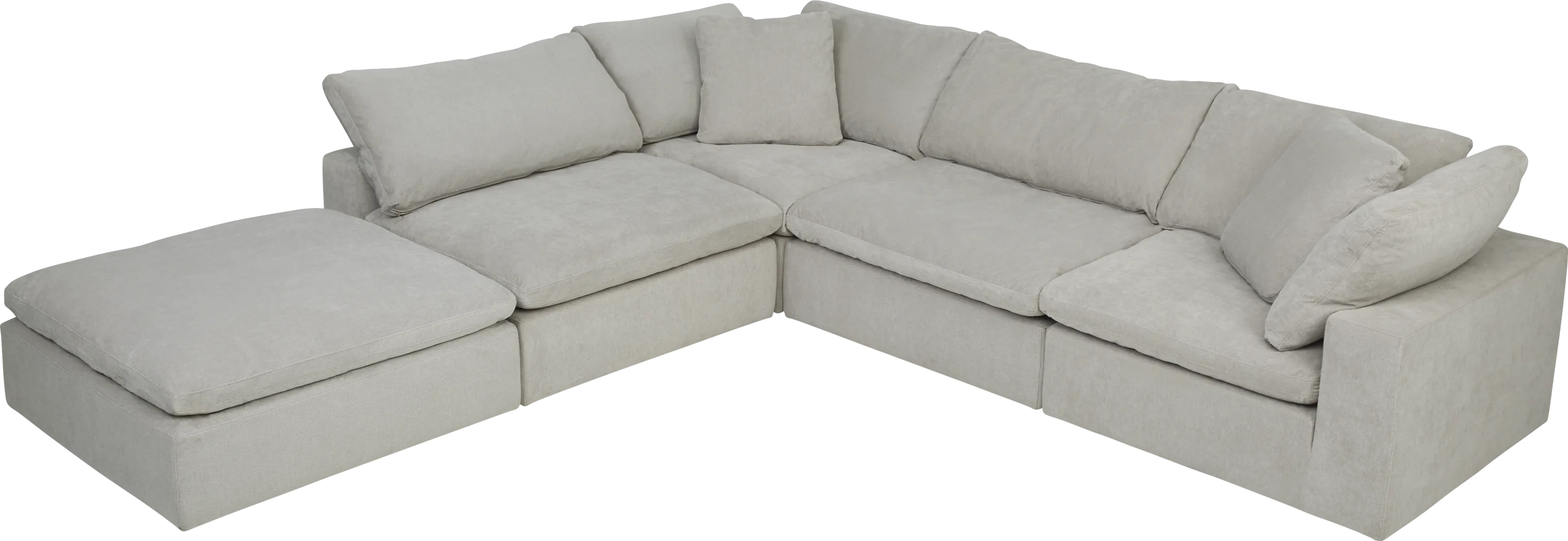 Launi Gray 8 Pc Sectional Living Room - Thumbnail - Image 3