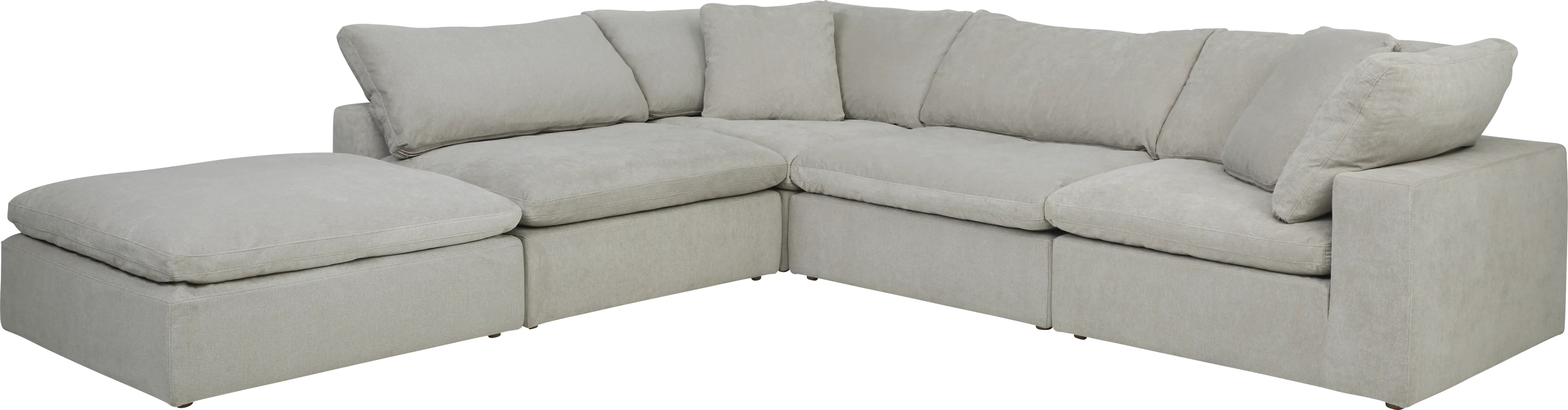 Launi Gray 8 Pc Sectional Living Room - Thumbnail - Image 2