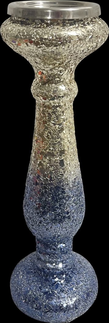 Lauramac Blue Large Candle Holder - Thumbnail - Image 1