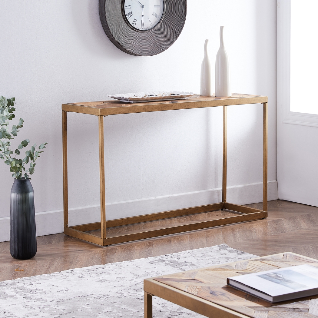 Lauranne Natural Sofa Table - Thumbnail - Image 4
