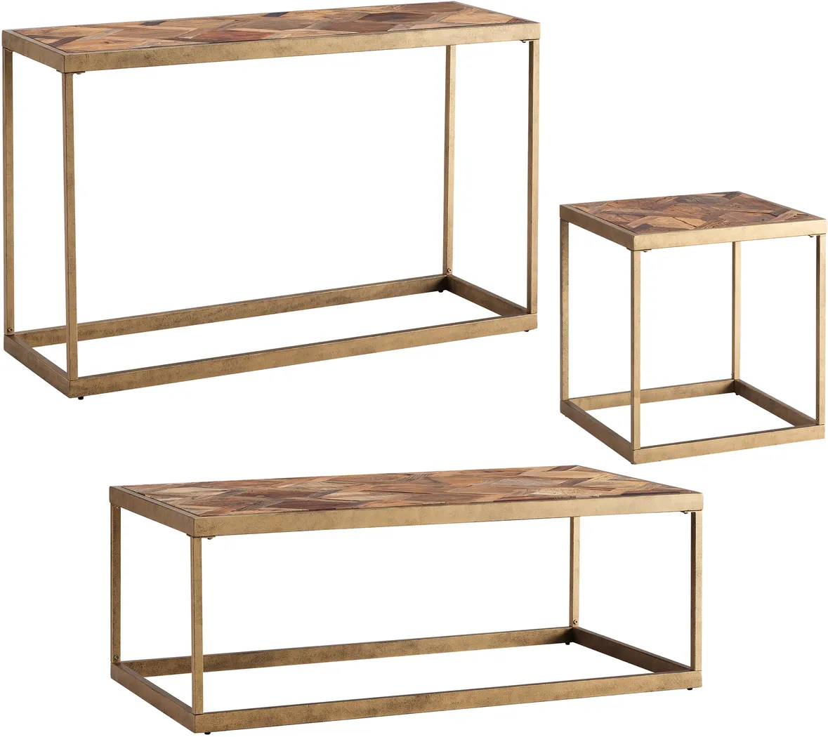 Lauranne Natural Sofa Table - Image 7