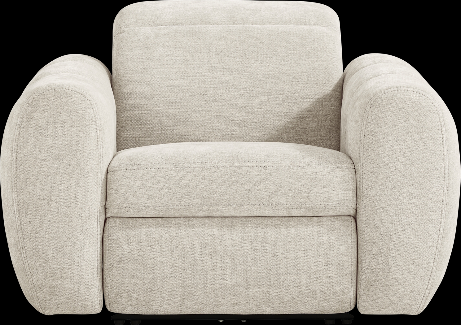 Laurel Heights Gray Dual Power Recliner - Thumbnail - Image 2