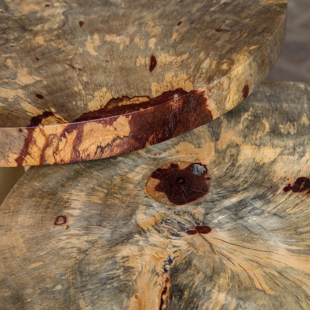 Laurelhill Brown Nesting Tables, Set of 2 - Thumbnail - Image 5