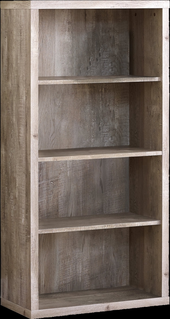 Laureston Taupe Bookcase - Thumbnail - Image 1