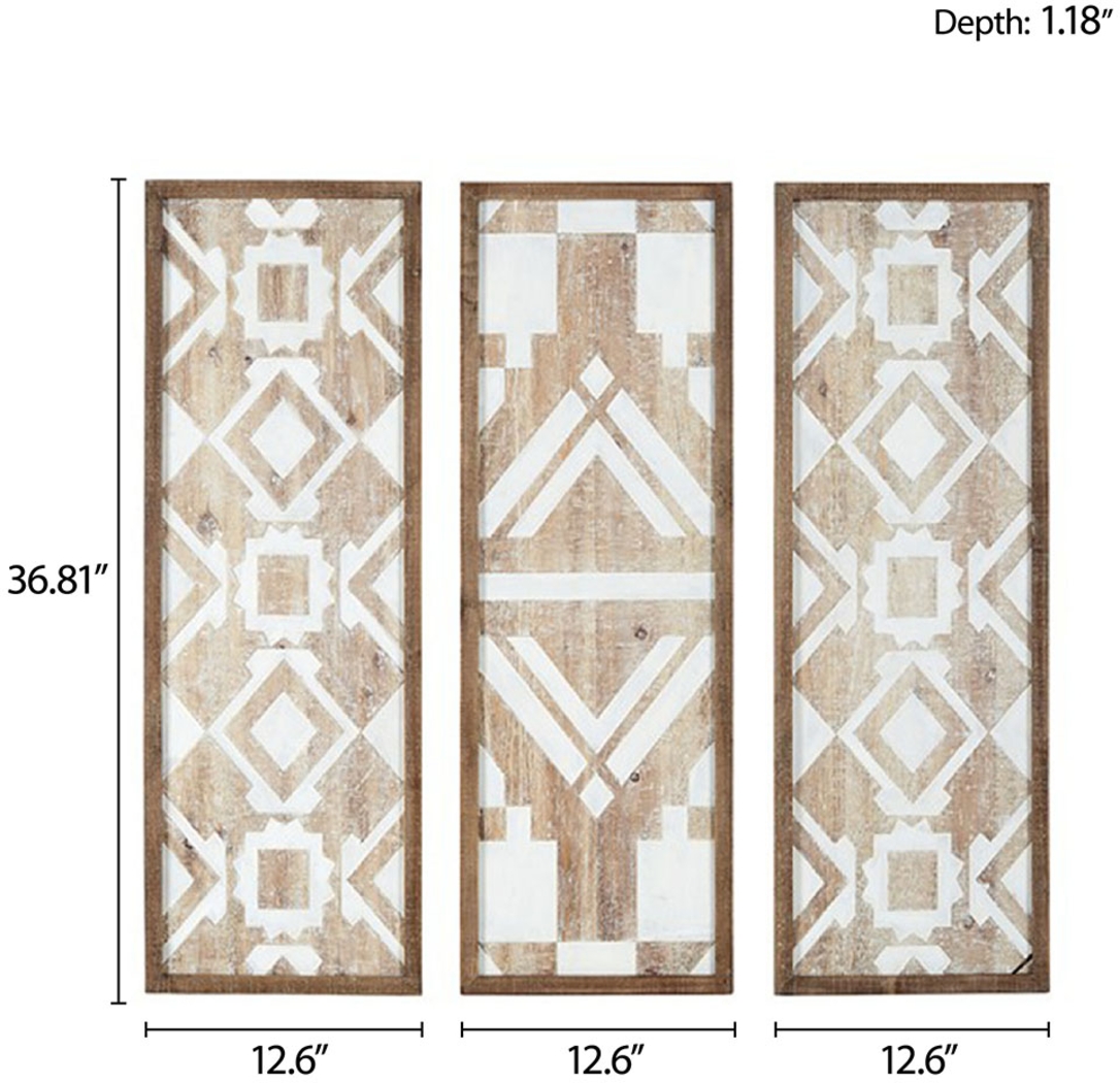 Lauriel Natural Wall Decor, Set of 3 - Thumbnail - Image 6