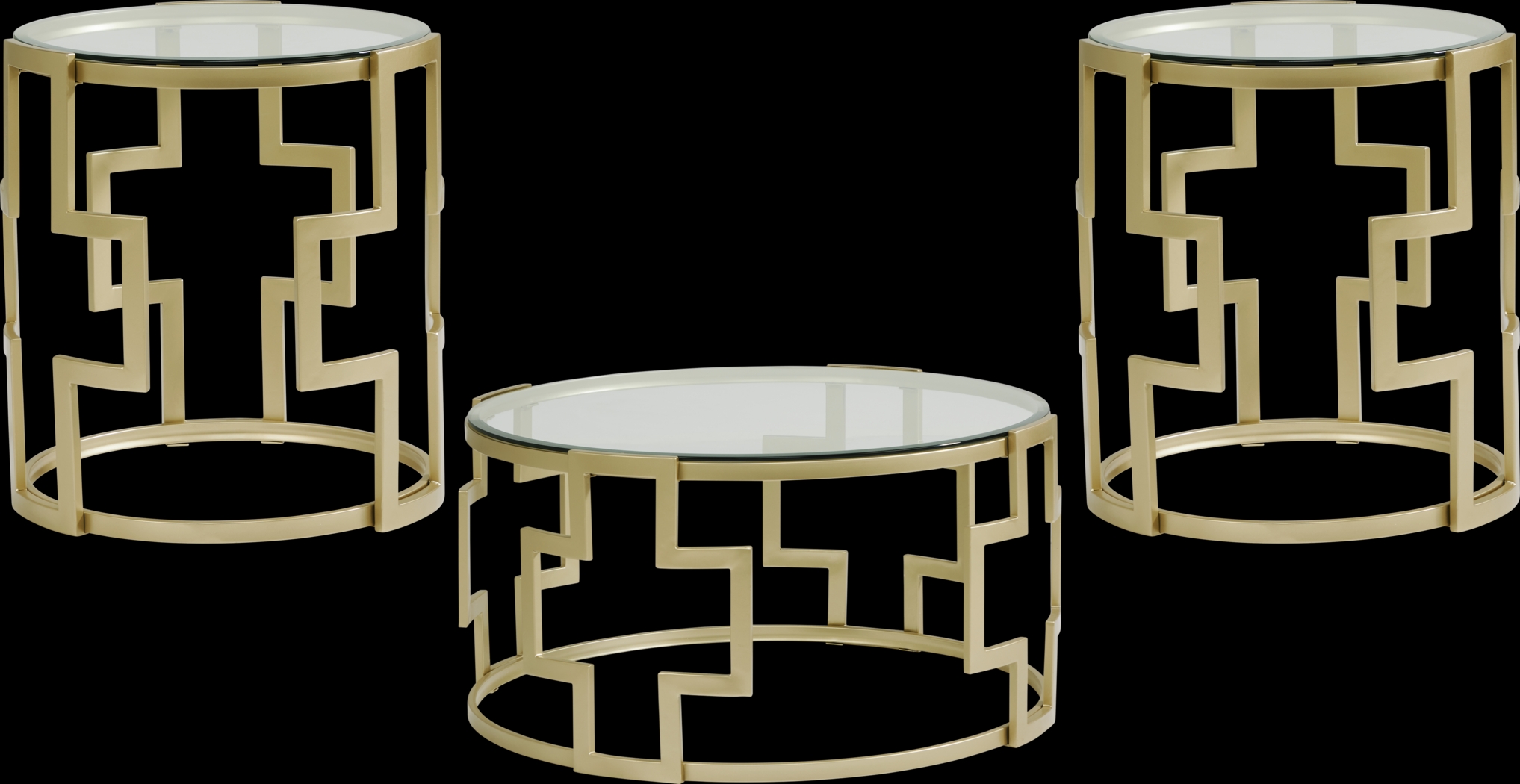 Reyna Point Ivory 7 Pc Living Room with Sleeper Sofa - Thumbnail - Image 8