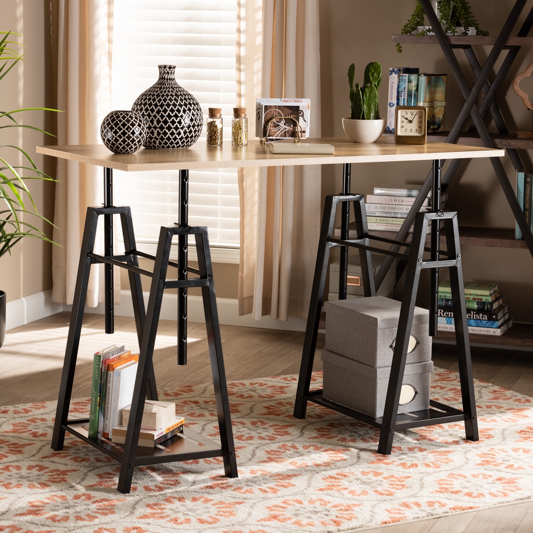 Laurisa Walnut Desk - Thumbnail - Image 8